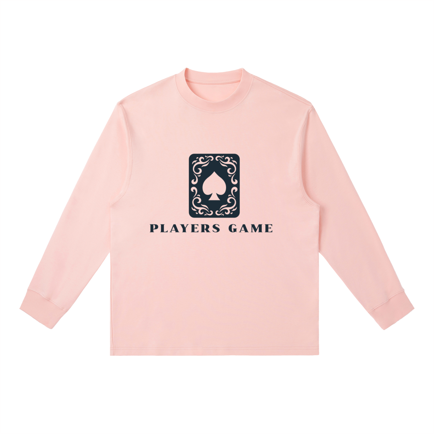 Players Game Essential Crewneck Long-Sleeve T-Shirt