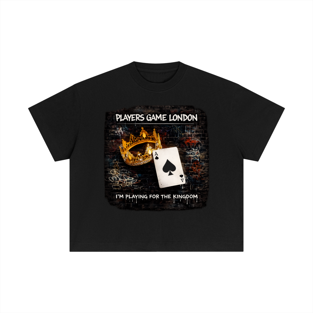 Play For Kingdom Essential Cotton Boxy T-Shirt