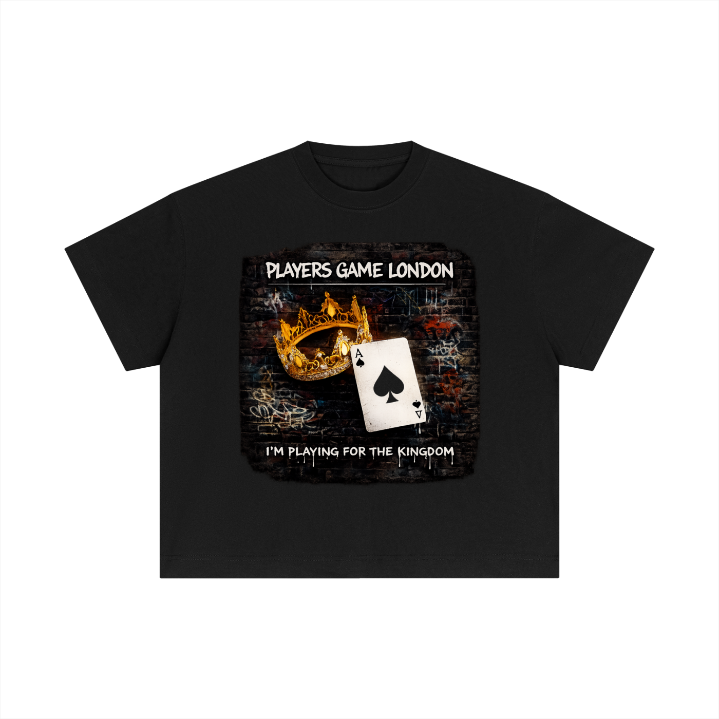 Play For Kingdom Essential Cotton Boxy T-Shirt
