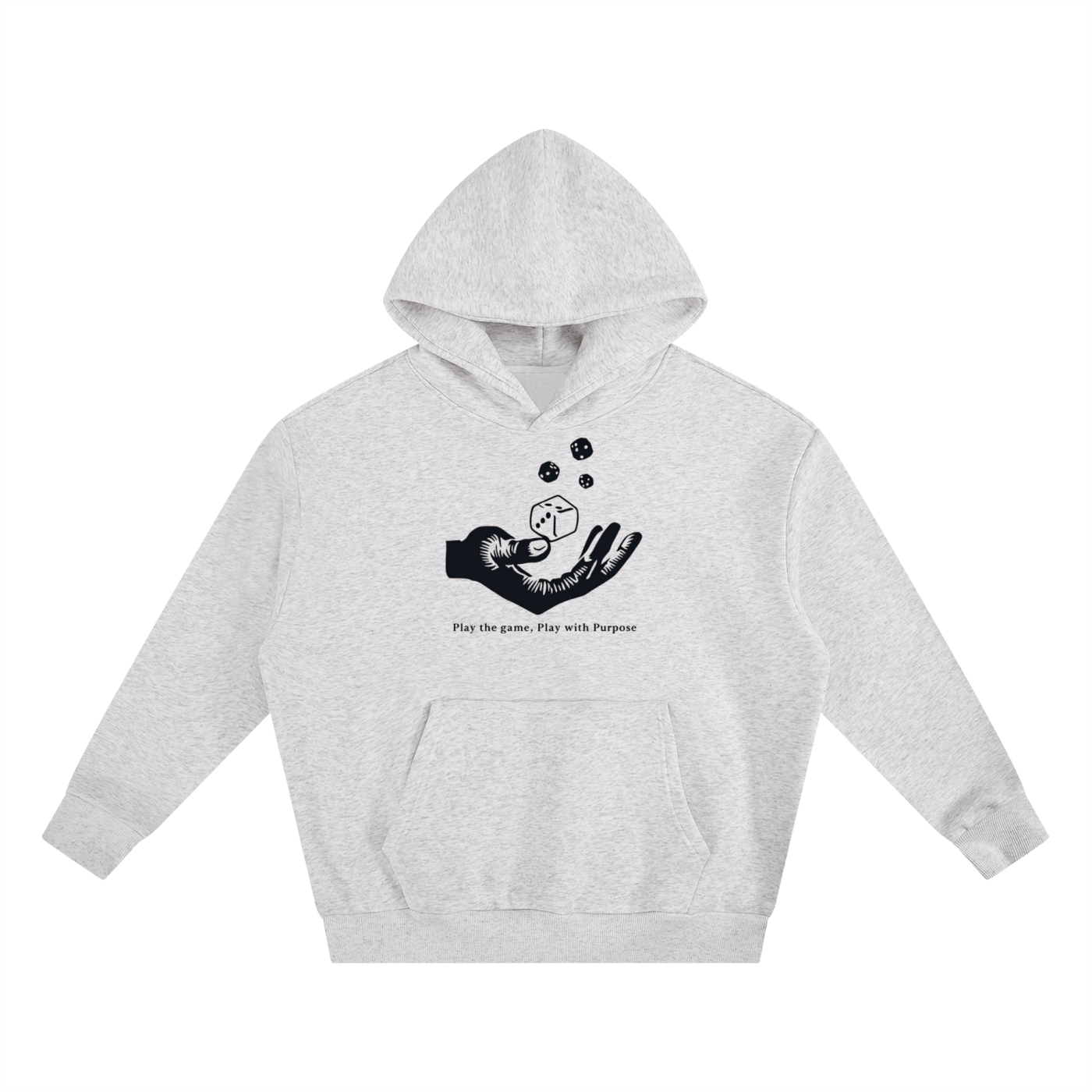 Play With Purpose Essential Heavyweight Boxy Fleece Hoodie