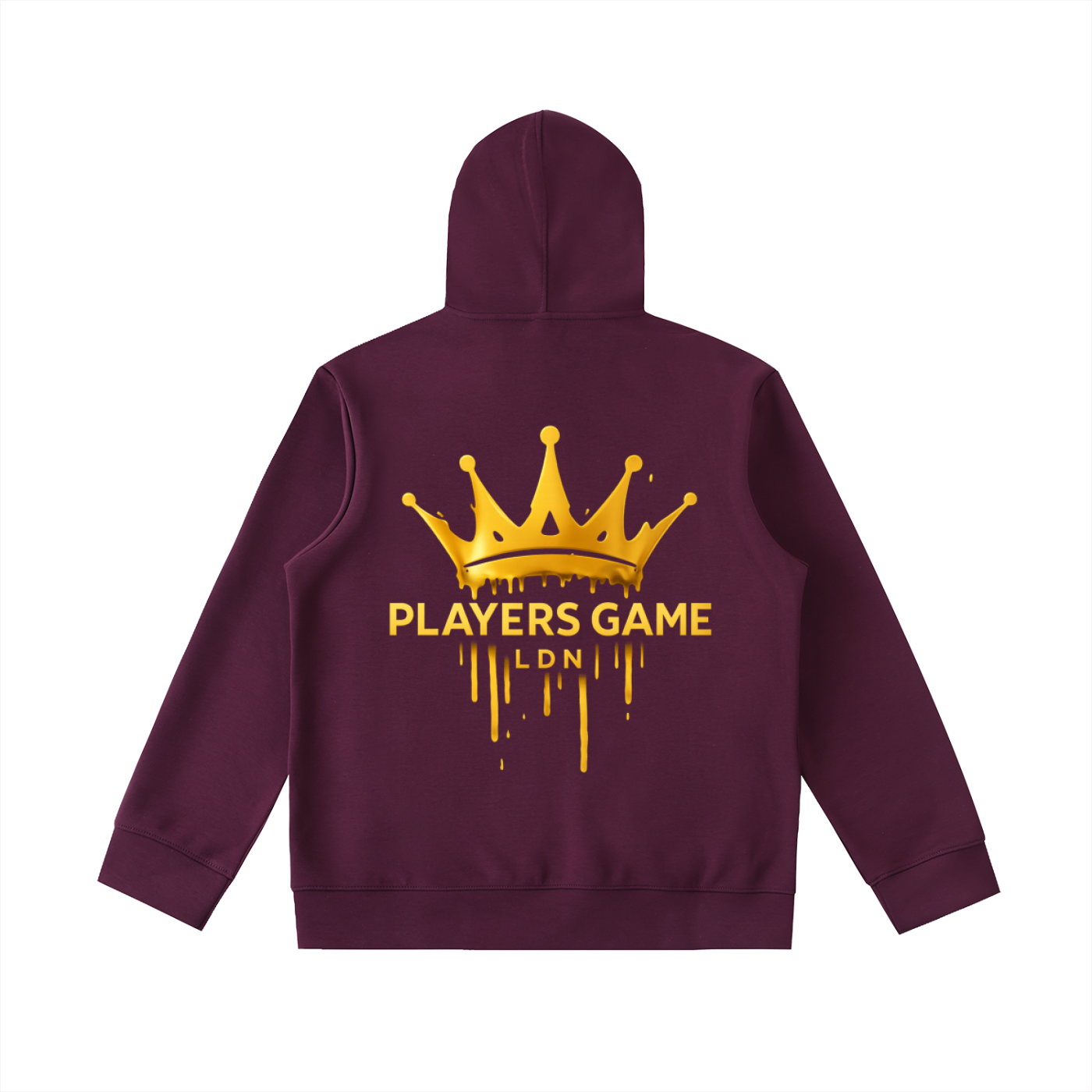 Players Game London Essential Heavyweight High Neck  Zip-Up Hoodie