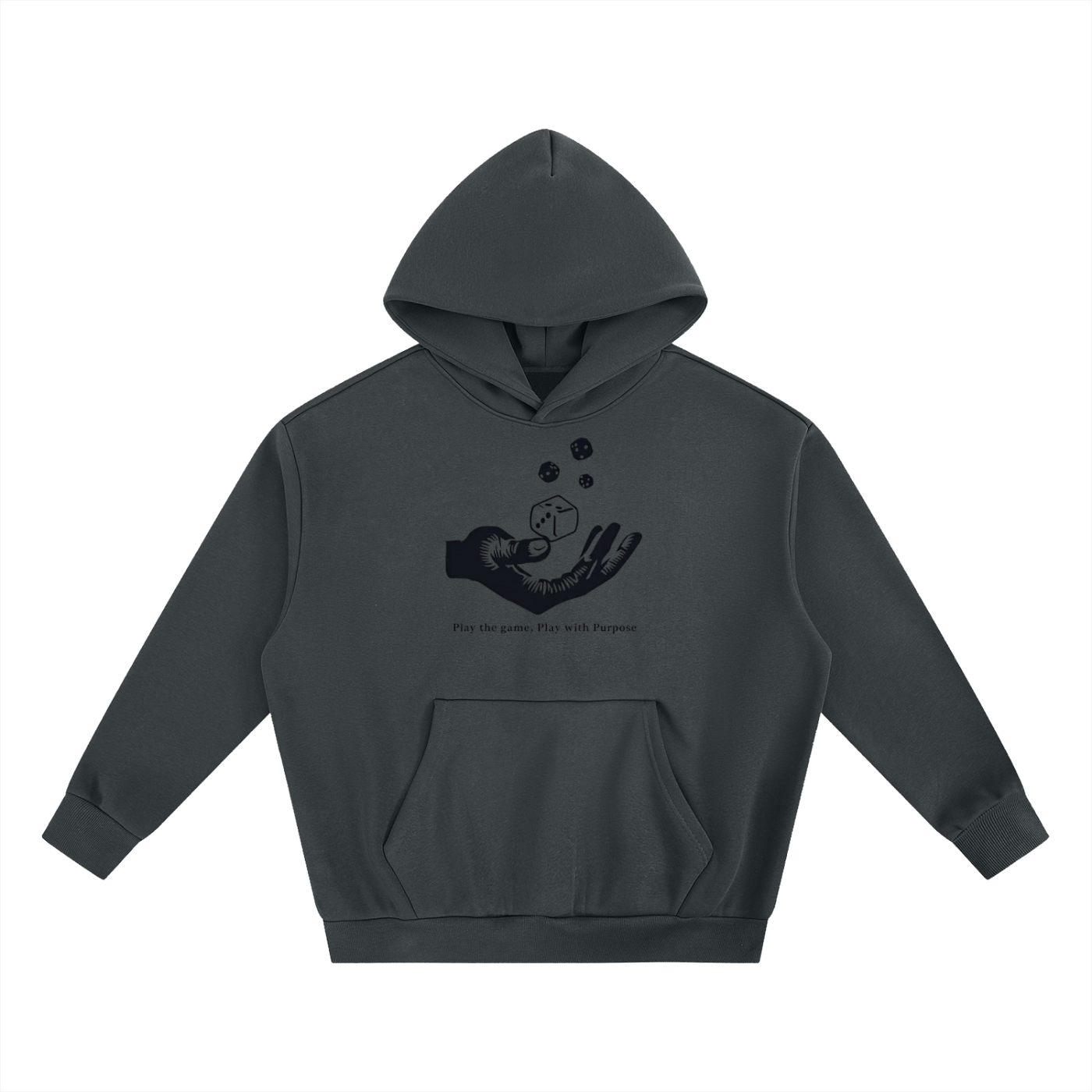 Play With Purpose Essential Heavyweight Boxy Fleece Hoodie