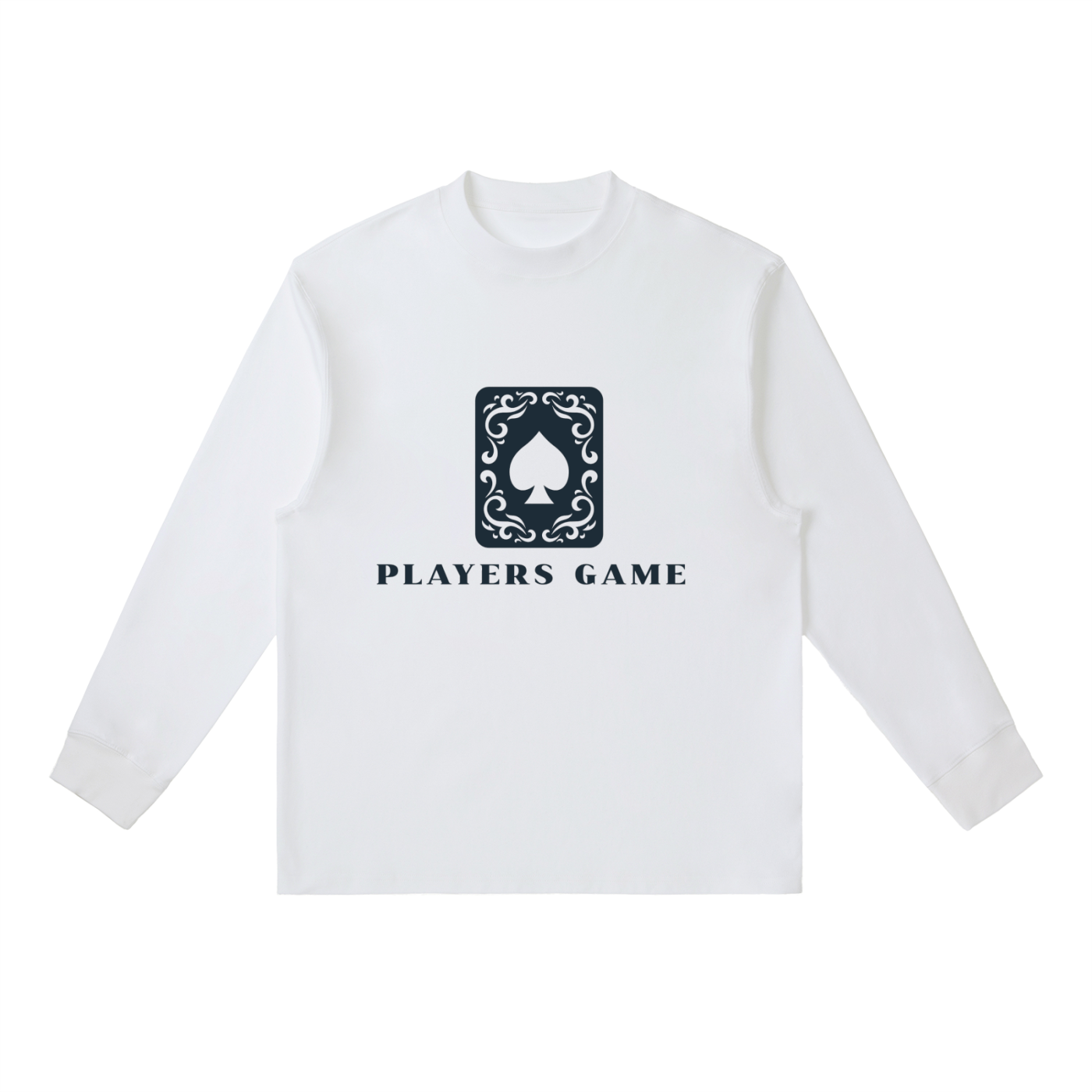 Players Game Essential Crewneck Long-Sleeve T-Shirt