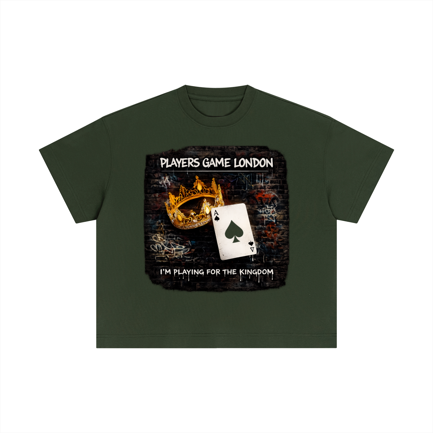 Play For Kingdom Essential Cotton Boxy T-Shirt