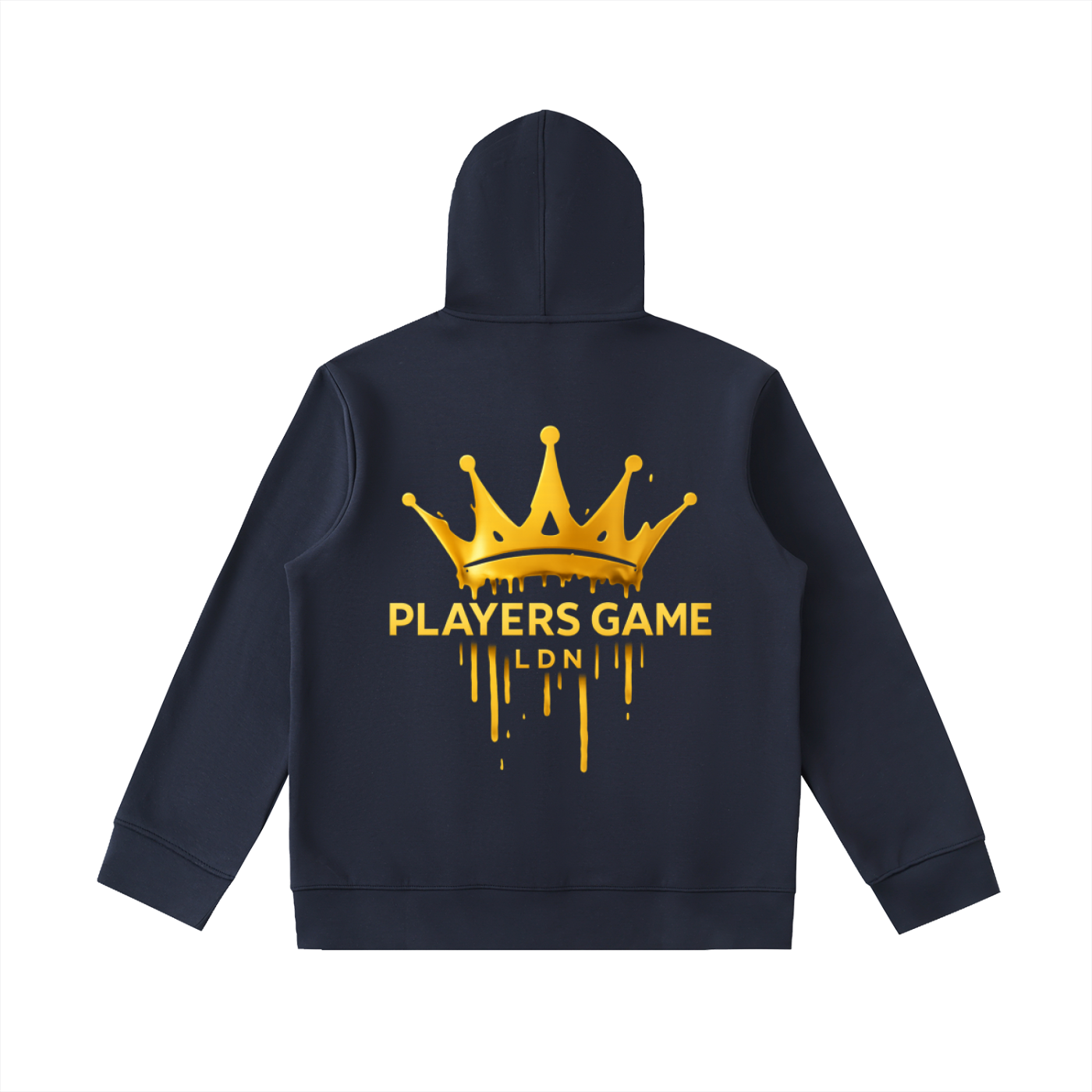 Players Game London Essential Heavyweight High Neck  Zip-Up Hoodie
