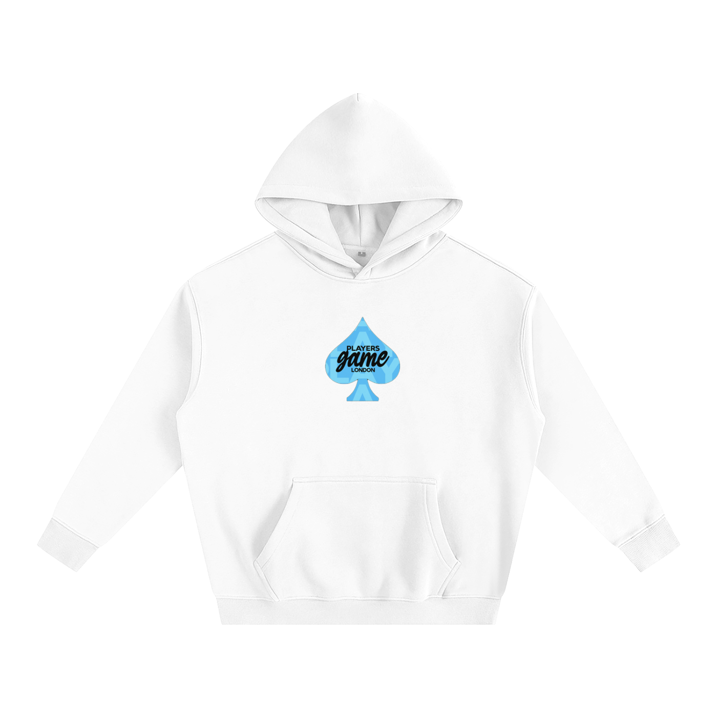 Born to Play Driven By Purpose Oversize Fleeced Hoodie