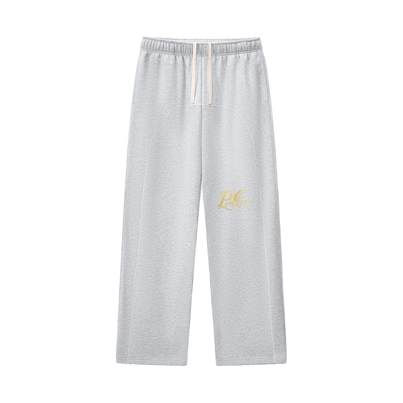 PG London Wide Leg Sweatpants/Heather Grey