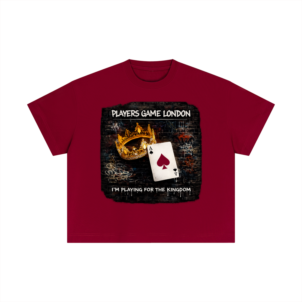 Play For Kingdom Essential Cotton Boxy T-Shirt