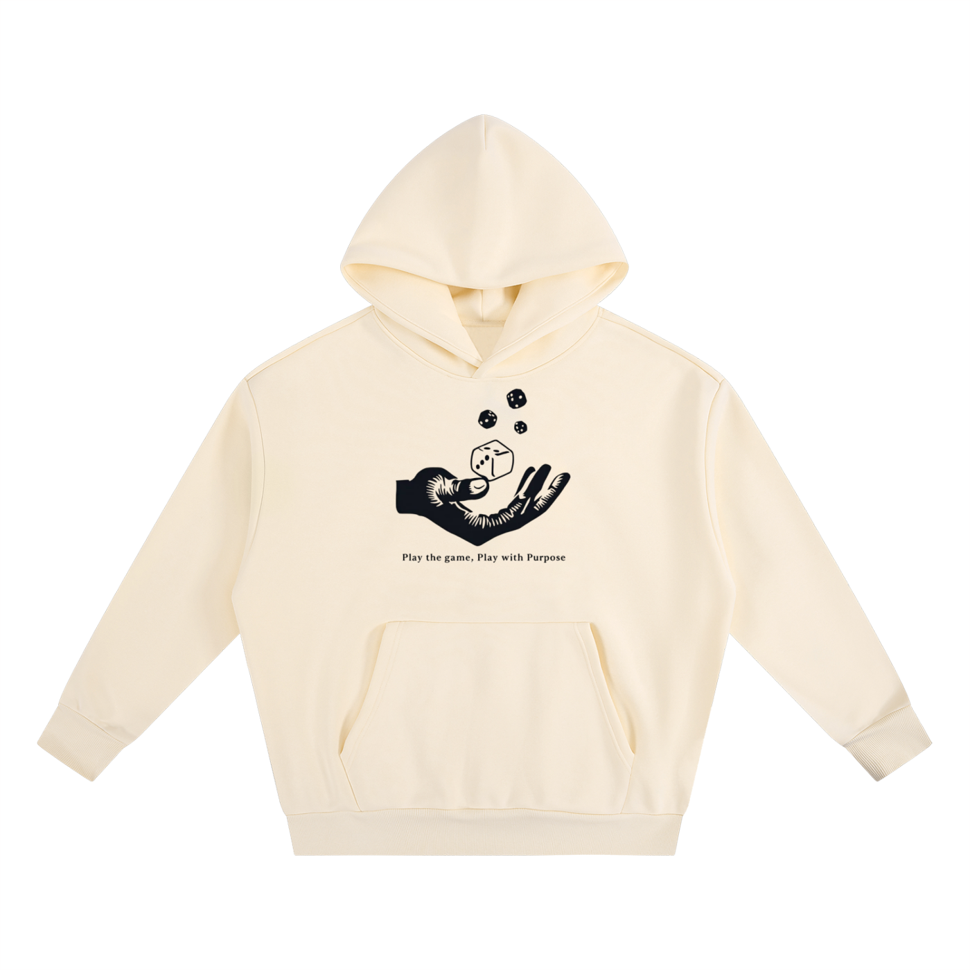 Play With Purpose Essential Heavyweight Boxy Fleece Hoodie