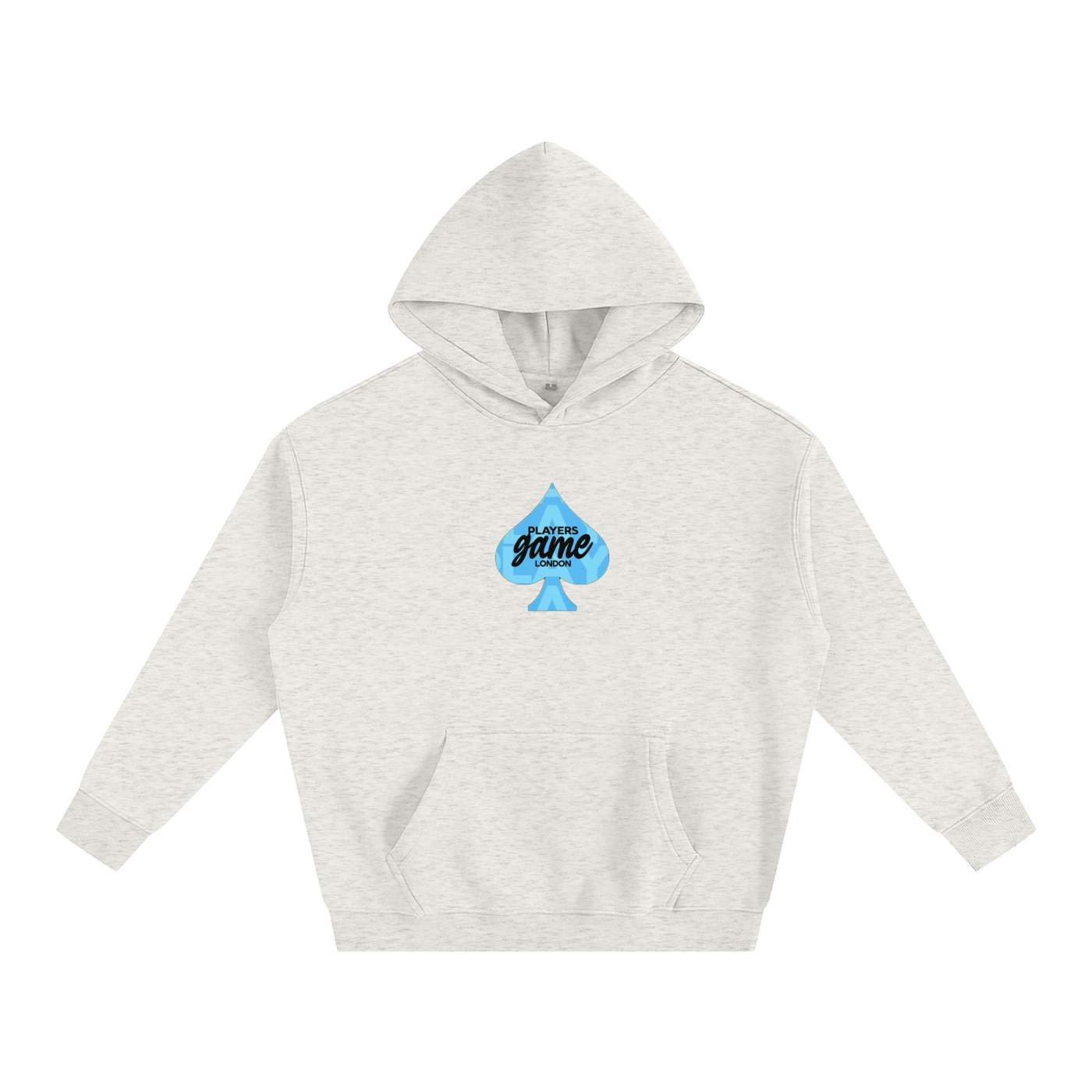 Born to Play Driven By Purpose Oversize Fleeced Hoodie