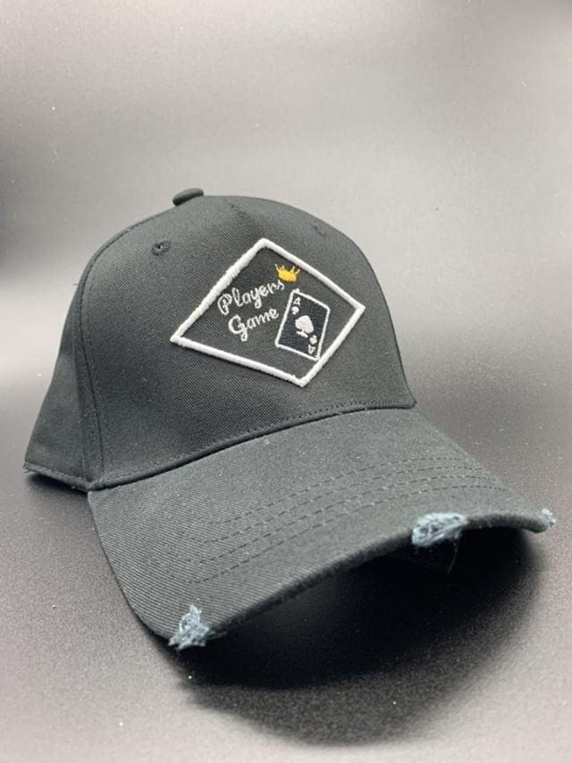 Players Game Diamond Distressed Cap