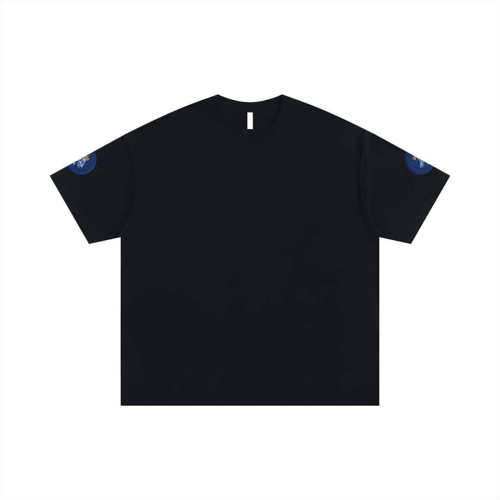 Players Game Crest Unisex Oversized Cotton T-Shirt