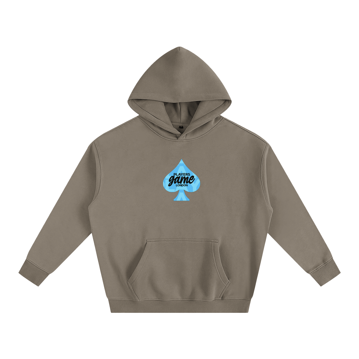 Born to Play Driven By Purpose Oversize Fleeced Hoodie