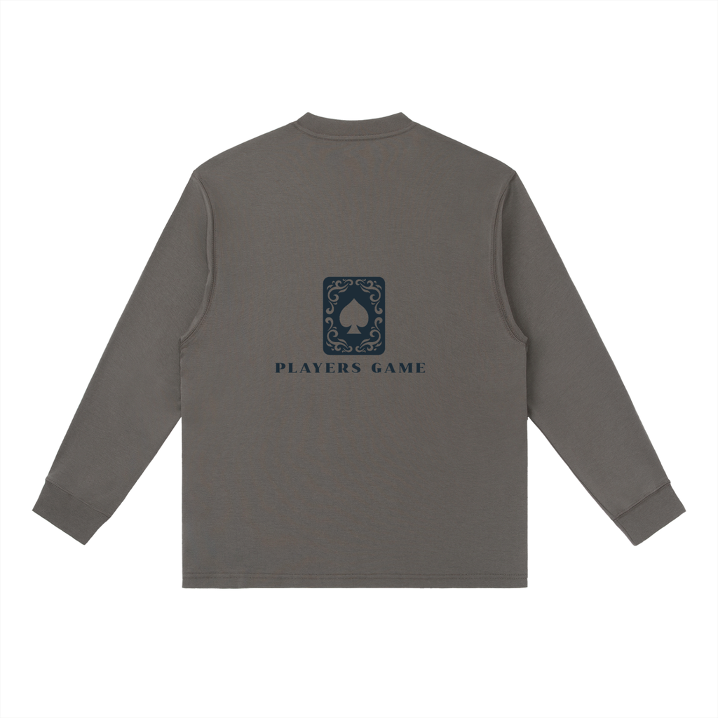 Players Game Essential Crewneck Long-Sleeve T-Shirt