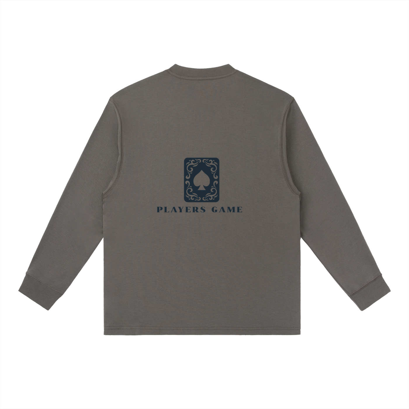 Players Game Essential Crewneck Long-Sleeve T-Shirt