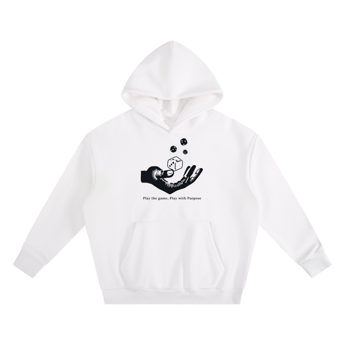 Play With Purpose Essential Heavyweight Boxy Fleece Hoodie