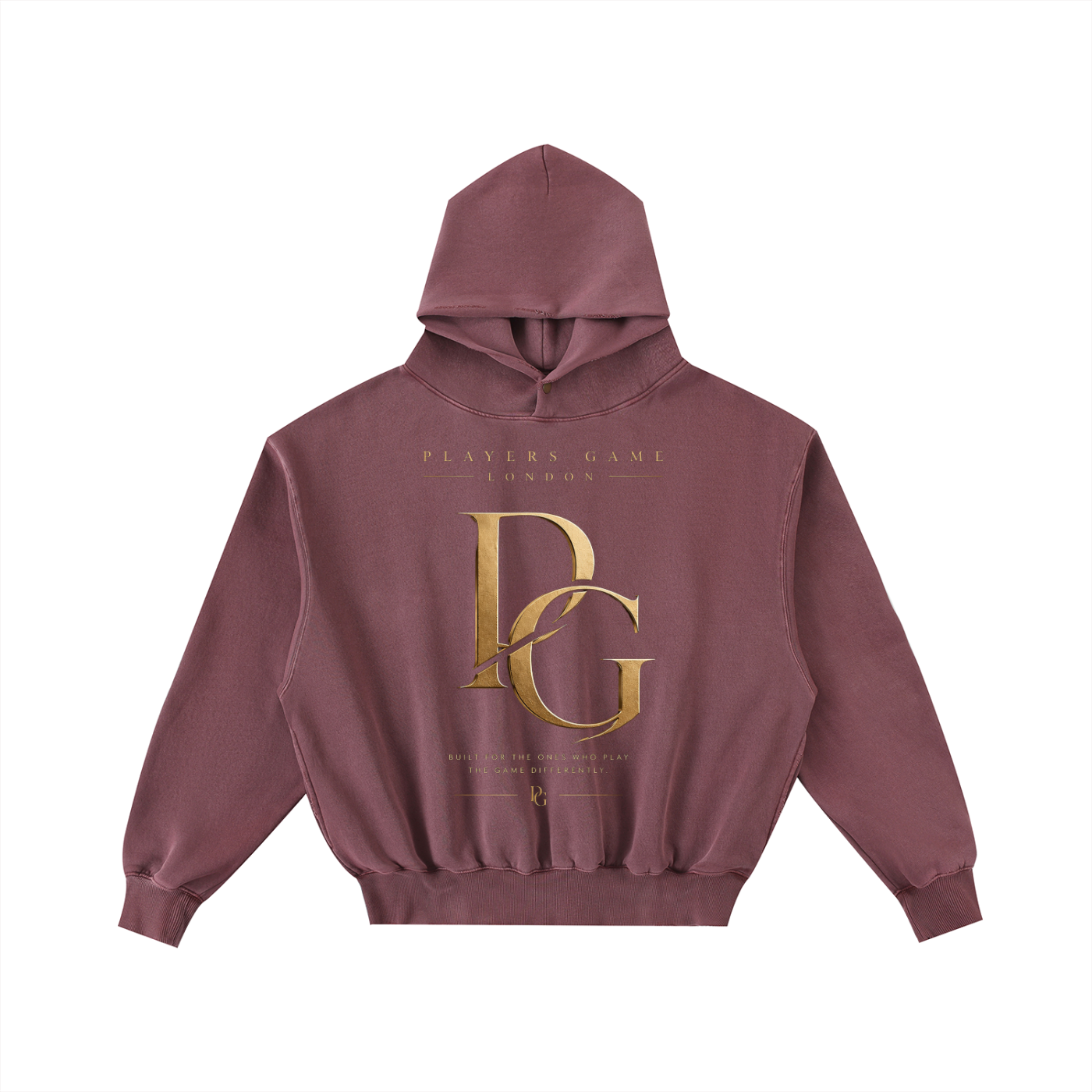 Players Game Monogram Fleece Hoodie
