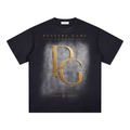 Signature Monogram T-Shirt – Black/Gold